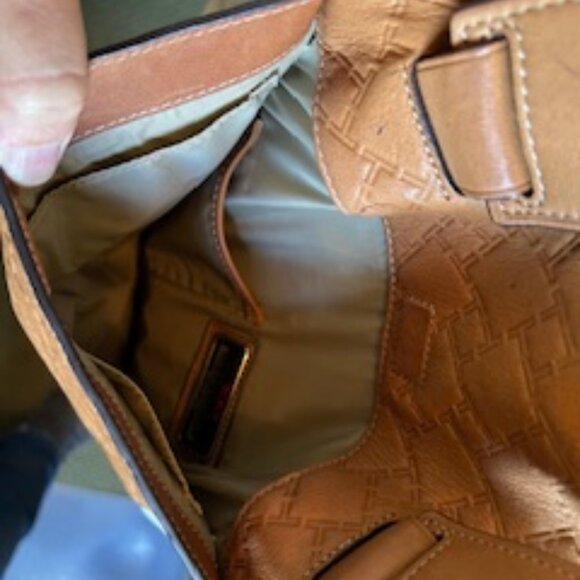 Tumi Leather Tote - Picture 3 of 8